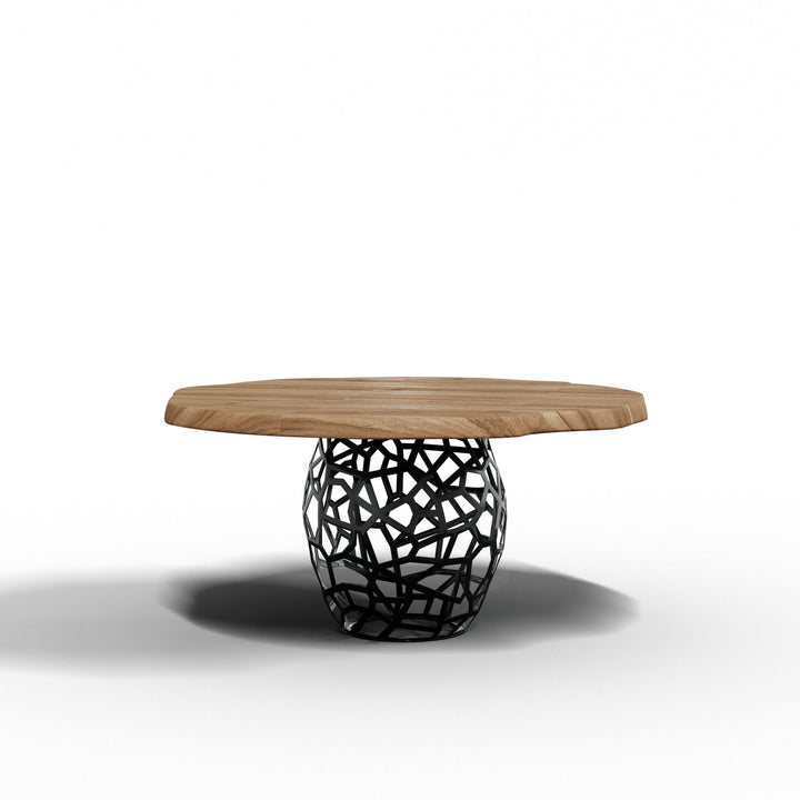 Modrest Taylor Round 47" Live Edge Dining Table - MONAVILLA