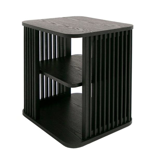Modrest Thayne Modern Mid Century Black Ash End Table - MONAVILLA