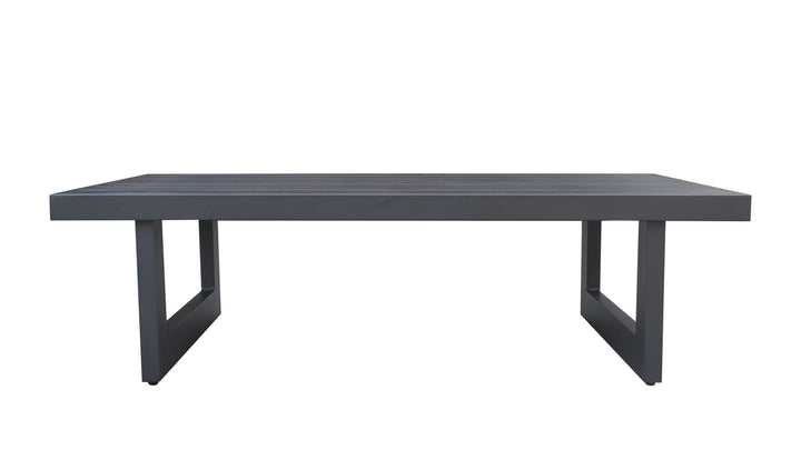 Divani Casa Wake Modern Charcoal Outdoor Coffee Table - MONAVILLA